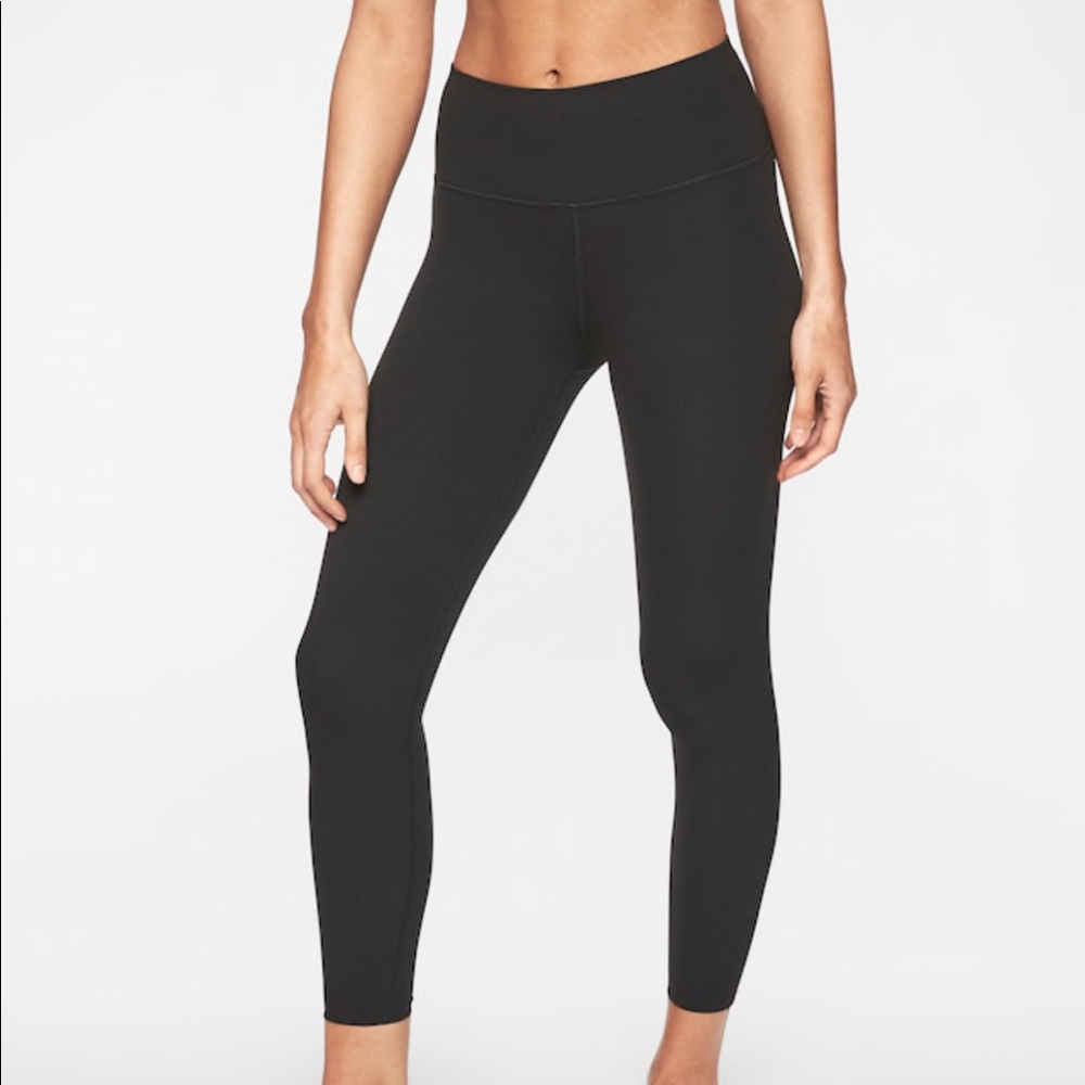 Athleta 7/8 Tights, seamless